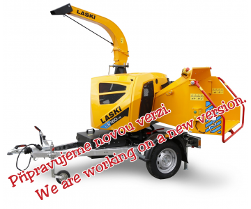 Powerful BATTERY-powered wood chipper LS 160 AB